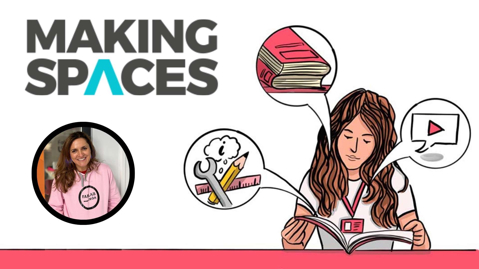 Nuria en el programa Making Spaces