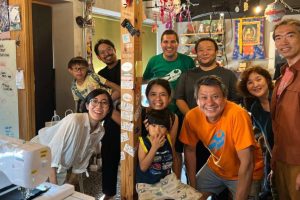 Yuki y Take tambien visitaron a Adrian en Skylab Workshop