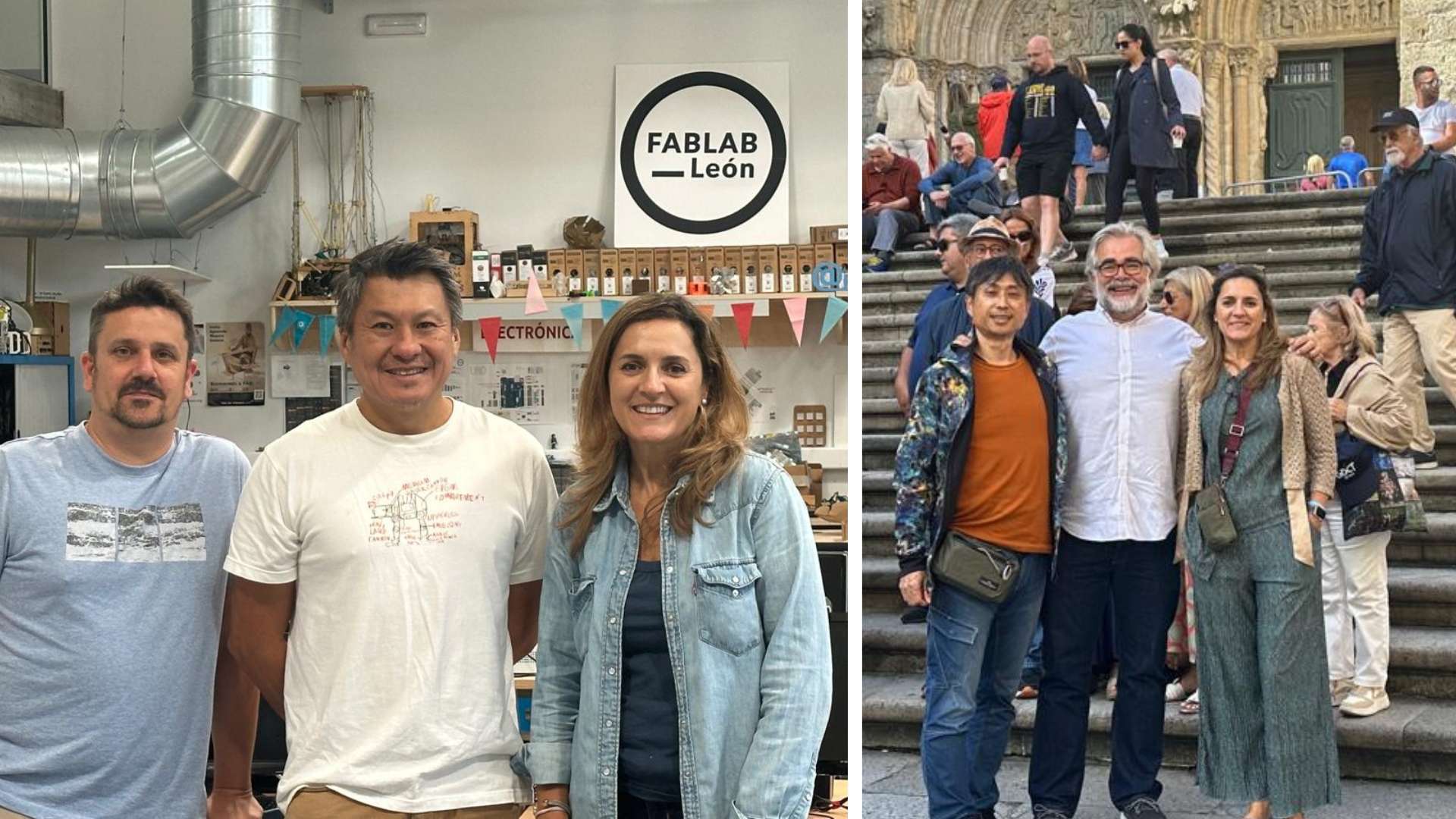 Rico y Yuichi en España Rico y Yuichi en España