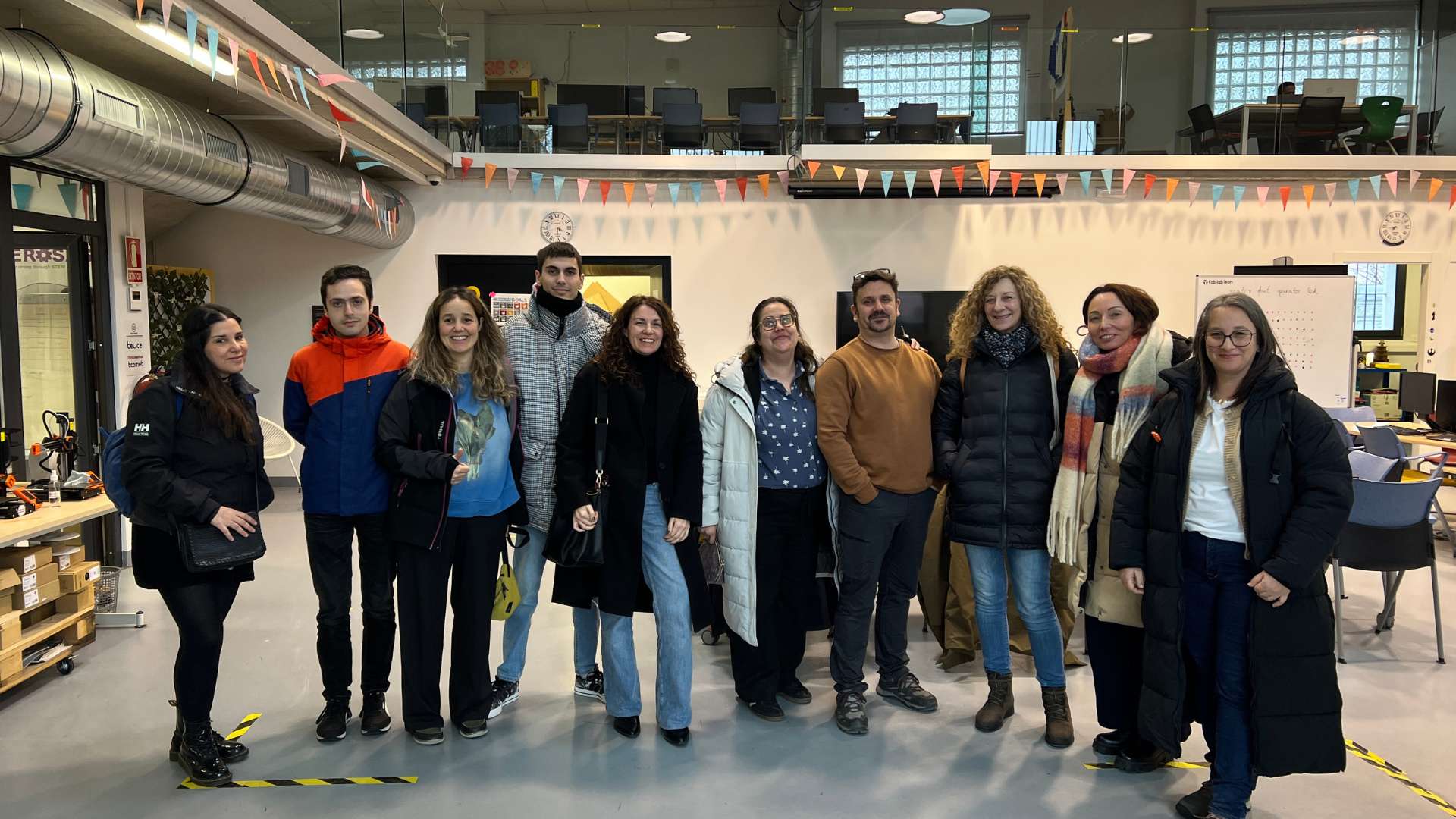 Visita de la Aceleradora del Ildefe