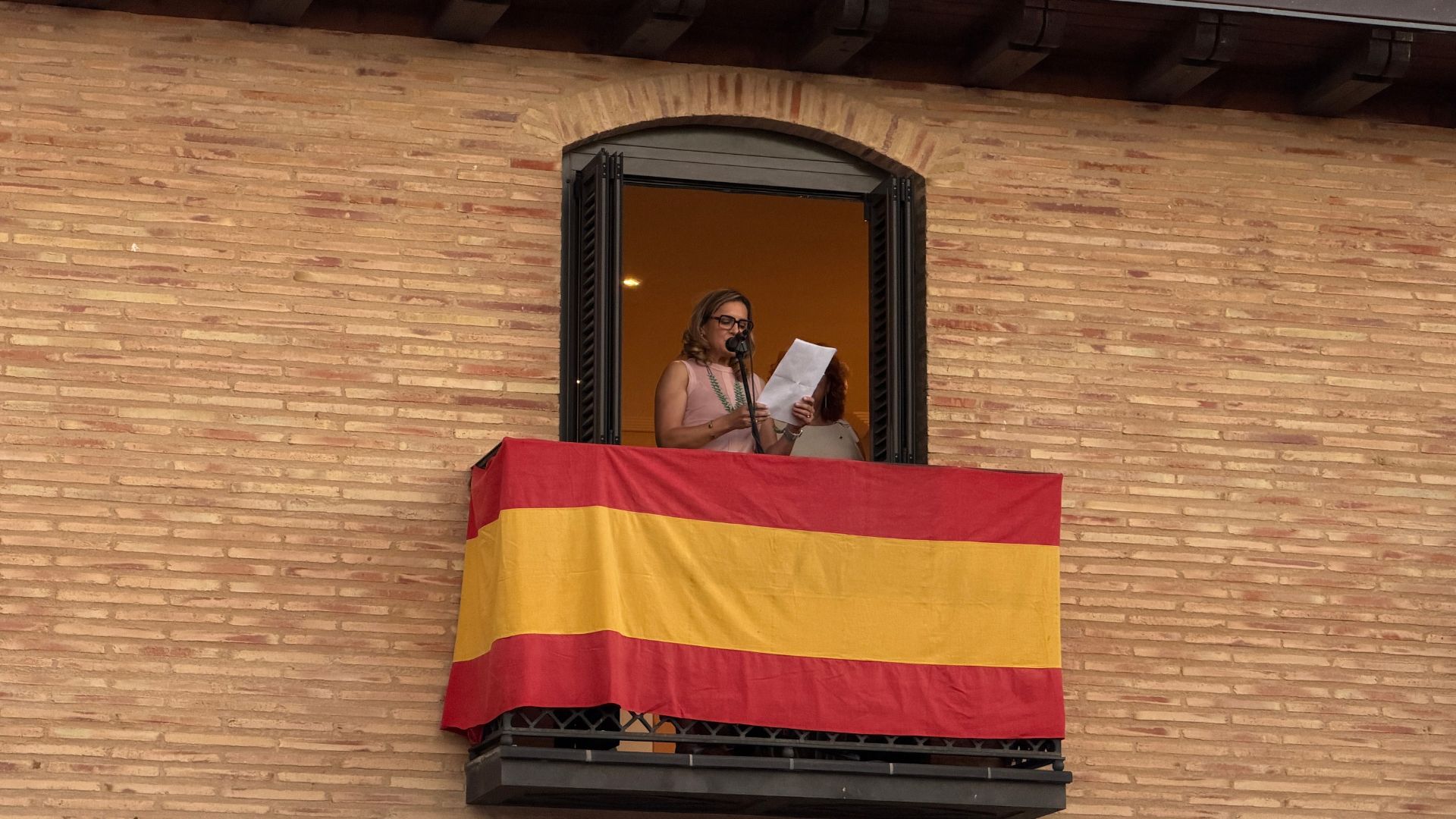 Pregón de Nuria en Mansilla de Mulas